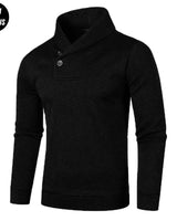 NOLAN™ - Eleganter herbst-pullover für herren in Schwarz