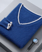 Harvey - Ultraweicher Pullover für Wärme und Stil. in Marineblau