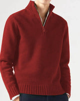 Mittens collar jumper - ROBEN in Rot