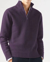 Mittens collar jumper - ROBEN in Violett