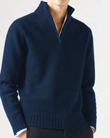Mittens collar jumper - ROBEN in Dunkelblau