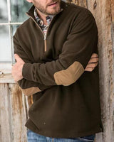 Eleganter Winterpullover für Männer - JAKO in Koffee