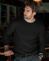 Seridion - ENTDECKEN SIE DEN ULTIMATIVEN KOMFORT MIT UNSEREM HERREN-PULLOVER in Schwarz