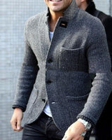 Verlain -  DIE PERFEKTE BLAZERJACKE IM RETRO-STIL FÜR HERREN in Grau