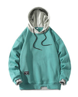 Maxence -  Klassischer Urbaner Hoodie in Grün