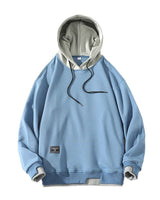 Maxence -  Klassischer Urbaner Hoodie in Blau