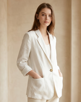 Juliette - Lässiger Leichter Blazer in Beige
