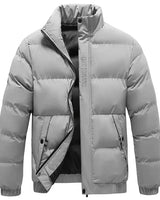 Stylische Warme Herren Winterjacke - Arvid in Grau