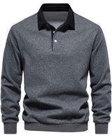 Polo Pullover Herren in Grau