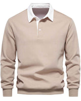 Polo Pullover Herren in Khaki