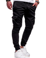 James - Cargo-Hose mit Taschen in Schwarz