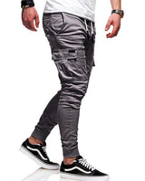 James - Cargo-Hose mit Taschen in Dunkelgrau