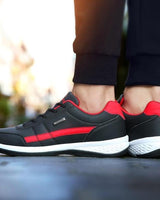 Matthew - Sneaker im auffälligen Design in Rot