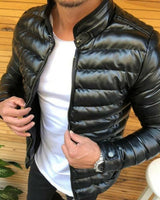 Steppjacke für Männer - Lareux in Schwarz