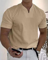 Stillan - Stilvolles Herren-Poloshirt in Khaki