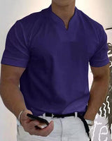 Stillan - Stilvolles Herren-Poloshirt in Lila