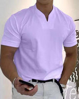 Stillan - Stilvolles Herren-Poloshirt in Violet