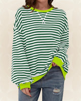 Juliana | Lässiger Oversized-Pullover in Grün