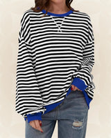 Juliana | Lässiger Oversized-Pullover in Schwarz