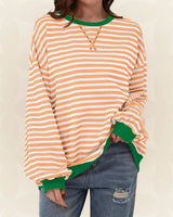 Juliana | Lässiger Oversized-Pullover in Orange