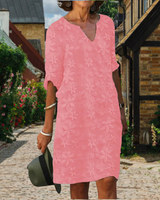 Amber - Elegantes Kleid für Damen in Rosa