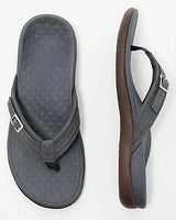 Revissa - stützende orthopädische Sandalen in Schwarz