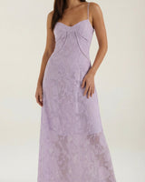 Valentina | Maxikleid in Lila