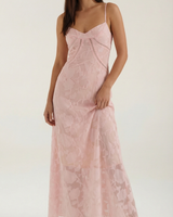 Valentina | Maxikleid in Rosa