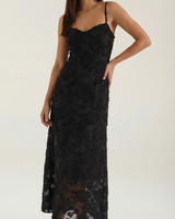 Valentina | Maxikleid in Schwarz