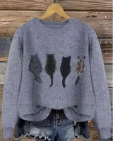Velara - Strickpullover mit weichem Griff in Blau