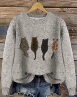 Velara - Strickpullover mit weichem Griff in Grau