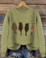 Velara - Strickpullover mit weichem Griff in Grün