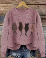 Velara - Strickpullover mit weichem Griff in Rosa