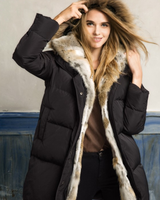 Hermini | Winterparka für Damen – Ultimative Schutz und Wärme in Noir