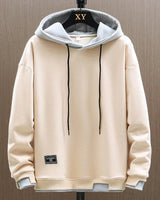 Maxence -  Klassischer Urbaner Hoodie in Beige