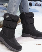 Skyla | Damen Orthopädische Stiefel, warm und wasserdicht in Schwarz