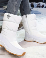 Skyla | Damen Orthopädische Stiefel, warm und wasserdicht in Weiß