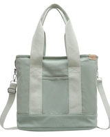Sna | Damen Praktische Canvas Schultertasche in Grün