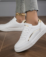 Sneaker Damen Low Top in Weiß