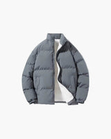 Jasmin | Damen Winter Puffer Outerwear Jacke in Grau