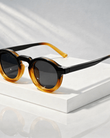 Sonnenbrille rund UV400 Retro Look in Bronze