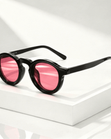 Sonnenbrille rund UV400 Retro Look in Rosa
