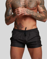Soren | Herren Badeshorts mit Kordelzug in Schwarz