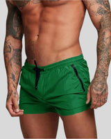 Soren | Herren Badeshorts mit Kordelzug in Grün