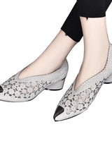 Jane™ - Orthopädische Mesh-Sandalen in Silber