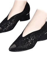 Gabby | Orthopädische Schuhe mit Absatz in Schwarz
