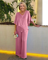 Sol | Elegantes Zweiteiler-Set in Rosa