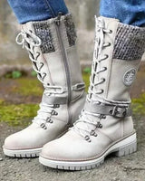 FLORENTINA – Elegante Winterstiefel für Damen in Weiß