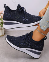 Luriya - Funkelnde Strass-Schuhe in Schwarz