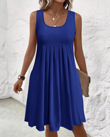 Fiorela – Ärmelloses Midikleid in Blau